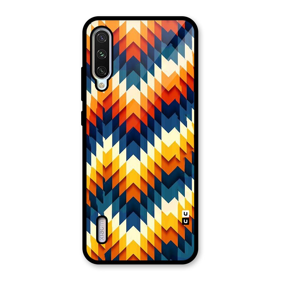Delightful Design Glass Back Case for Mi A3
