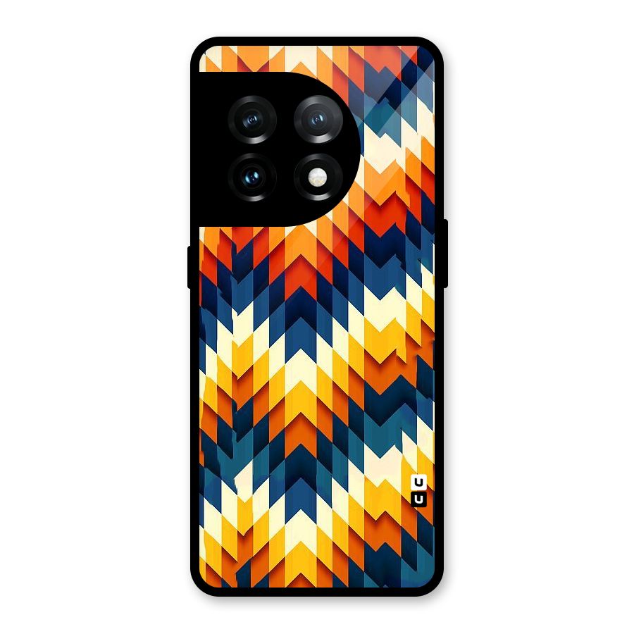 Delightful Design Glass Back Case for OnePlus 11