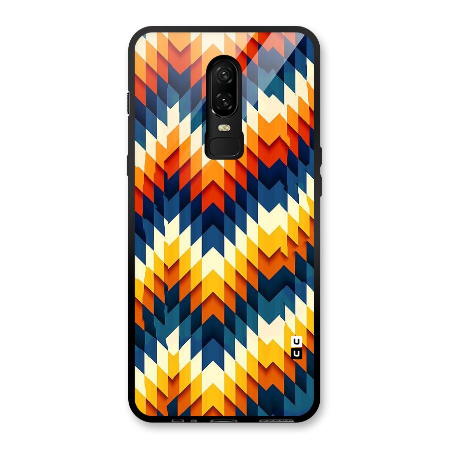 Delightful Design Glass Back Case for OnePlus 6