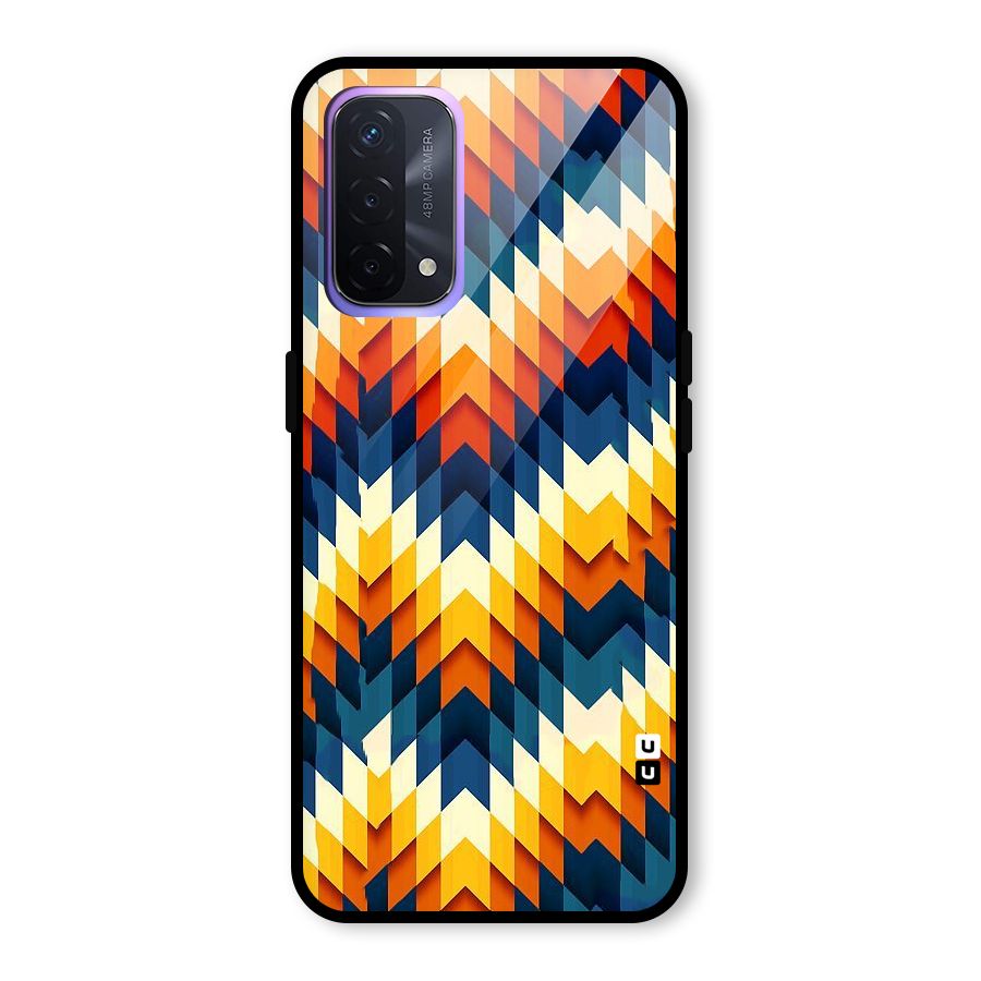 Delightful Design Glass Back Case for Oppo A74 5G