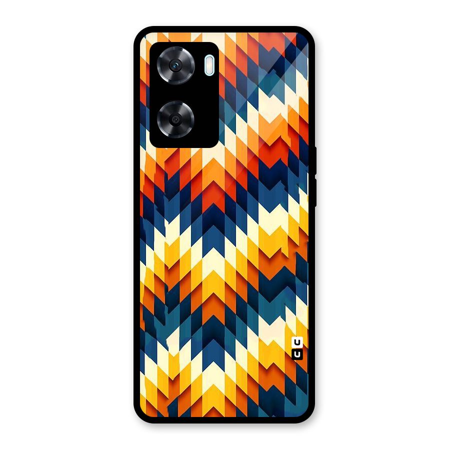 Delightful Design Glass Back Case for Oppo A77