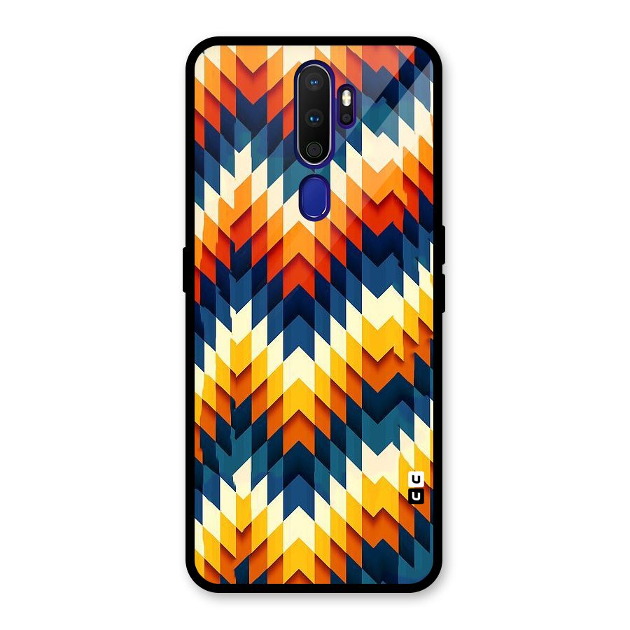 Delightful Design Glass Back Case for Oppo A9 (2020)