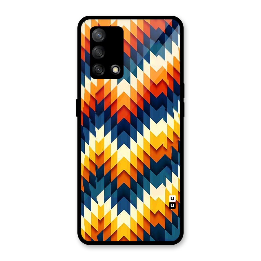 Delightful Design Glass Back Case for Oppo F19