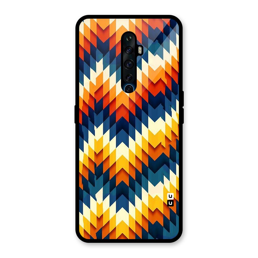 Delightful Design Glass Back Case for Oppo Reno2 F