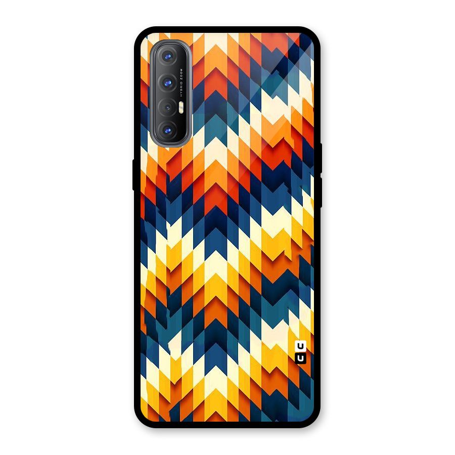 Delightful Design Glass Back Case for Oppo Reno3 Pro