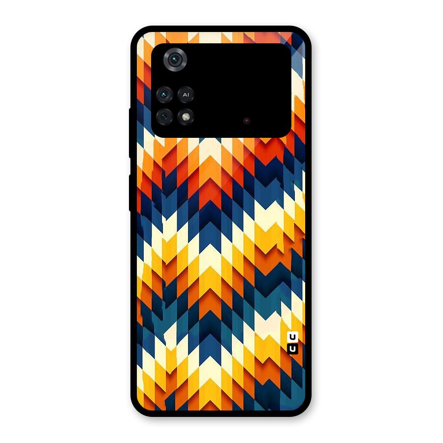 Delightful Design Glass Back Case for Poco M4 Pro 4G