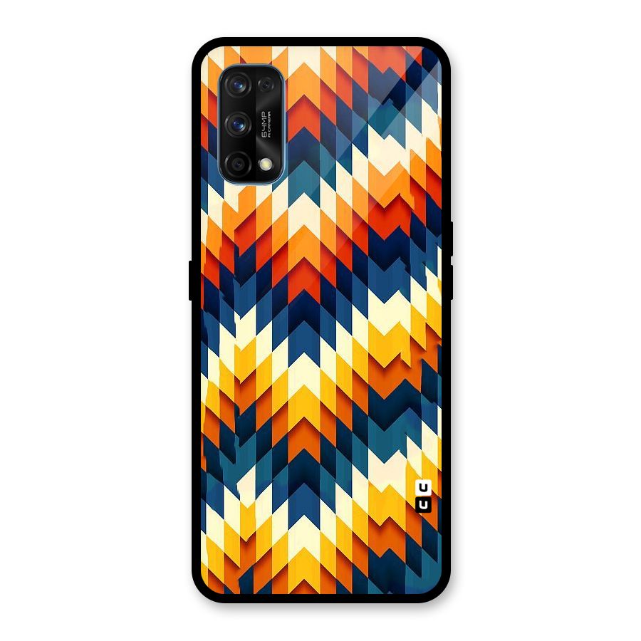 Delightful Design Glass Back Case for Realme 7 Pro