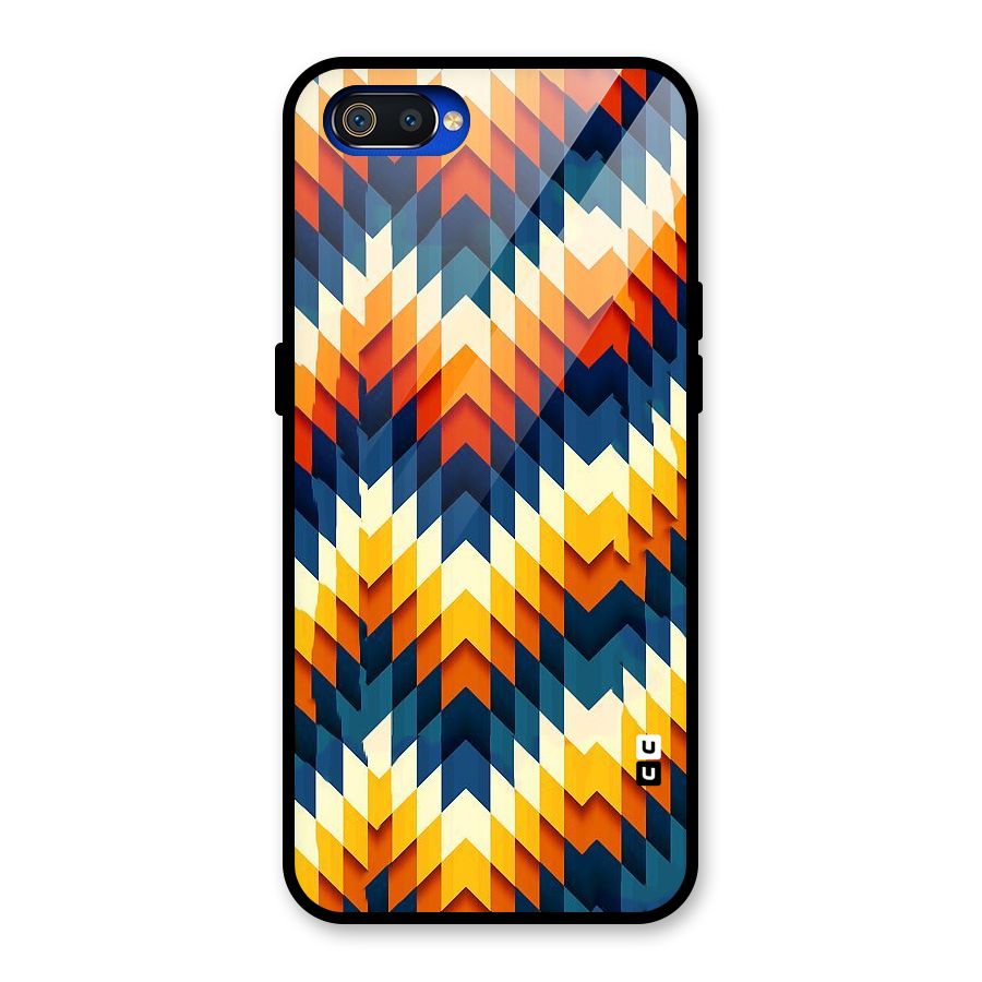 Delightful Design Glass Back Case for Realme C2