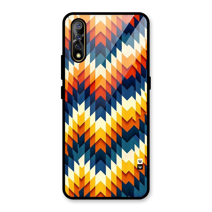 Delightful Design Glass Back Case for Vivo S1