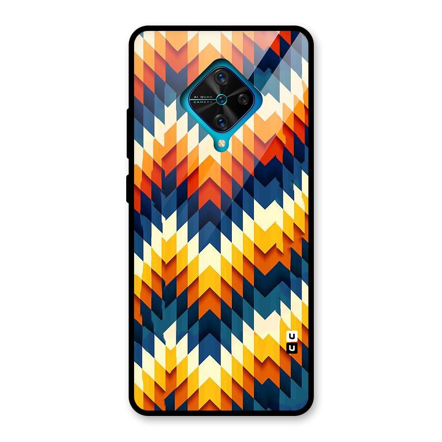 Delightful Design Glass Back Case for Vivo S1 Pro