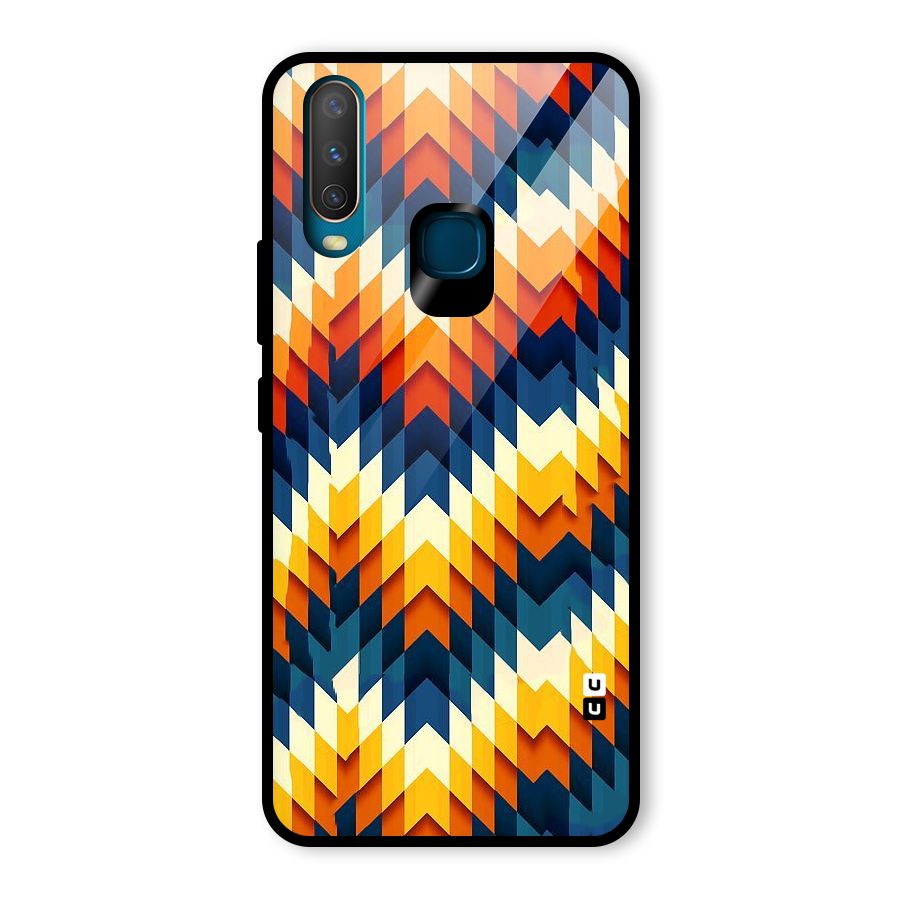 Delightful Design Glass Back Case for Vivo U10