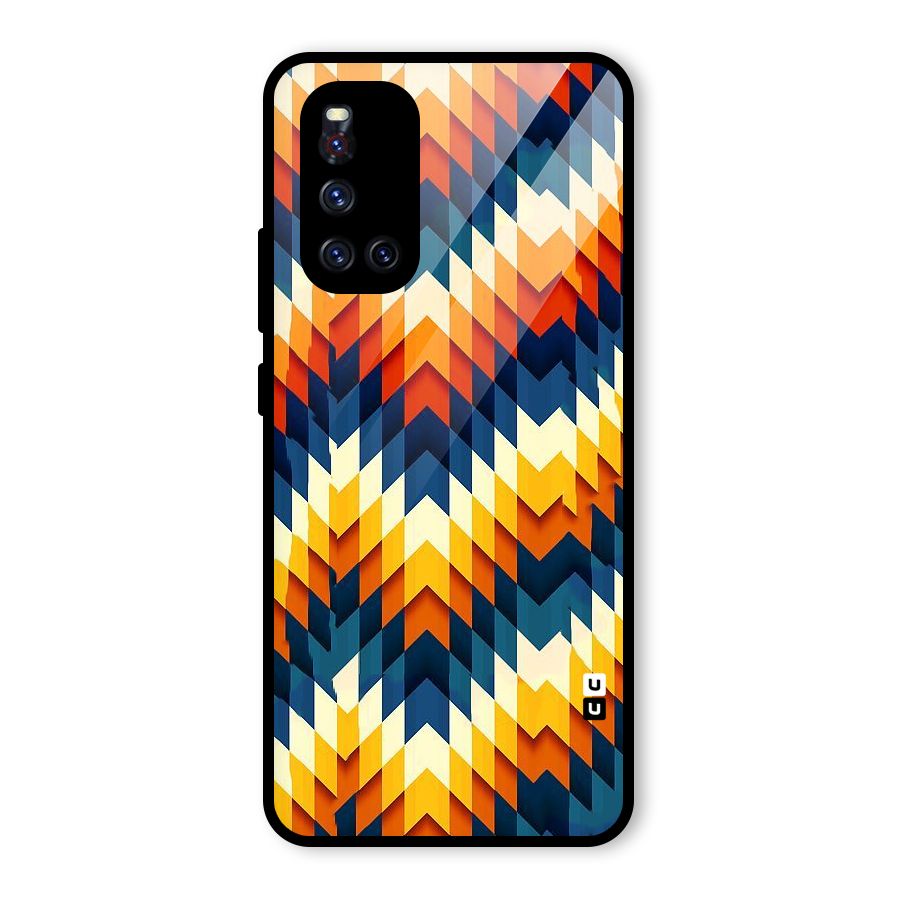 Delightful Design Glass Back Case for Vivo V19