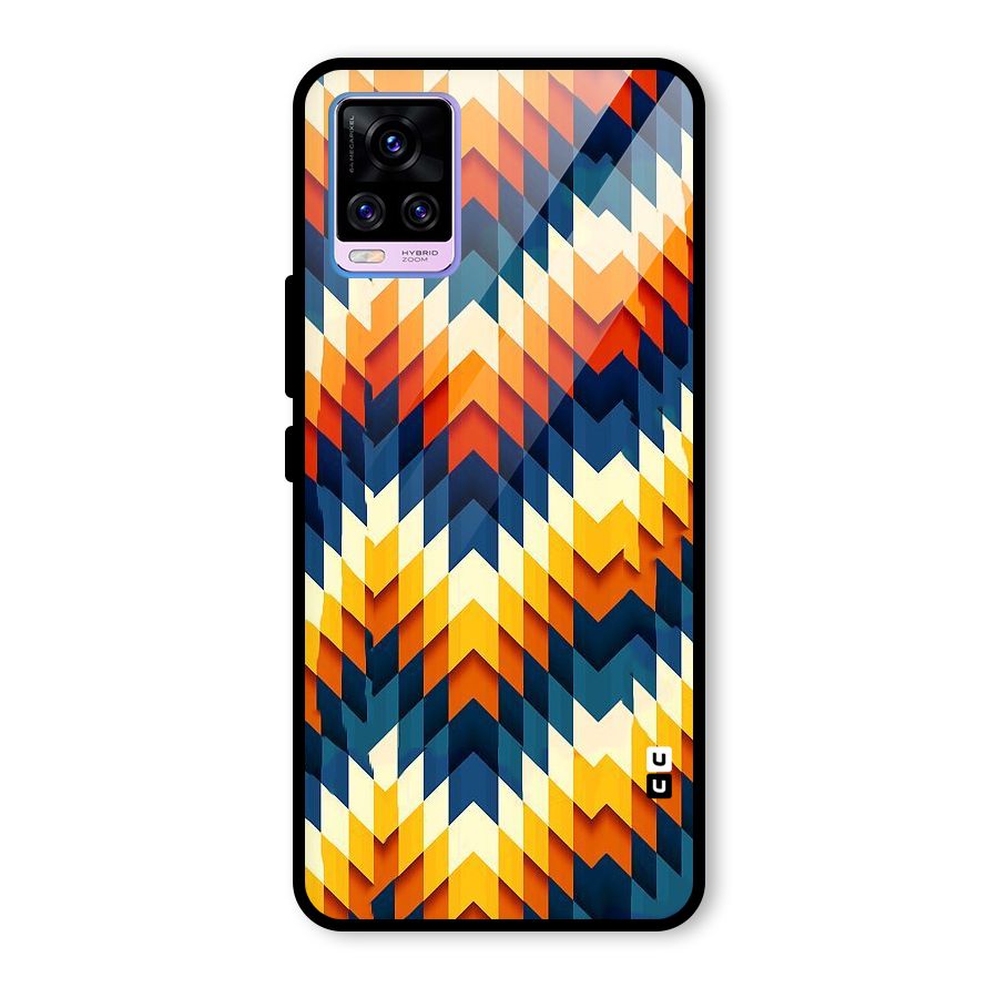 Delightful Design Glass Back Case for Vivo V20 Pro