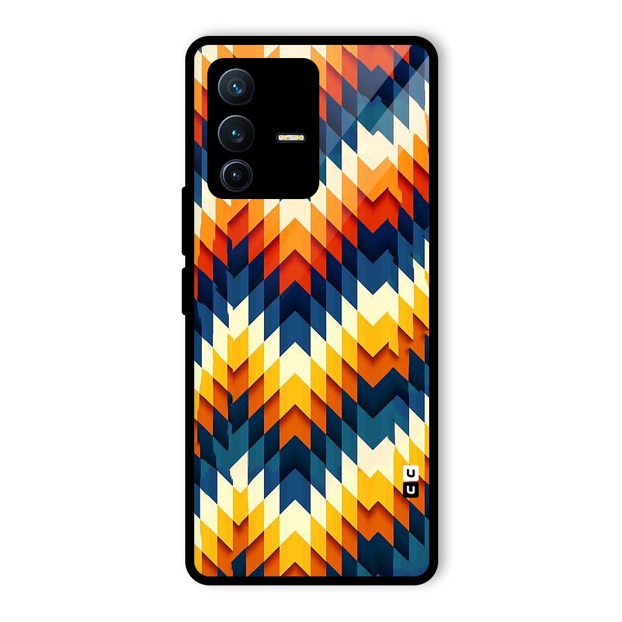 Delightful Design Glass Back Case for Vivo V23 Pro