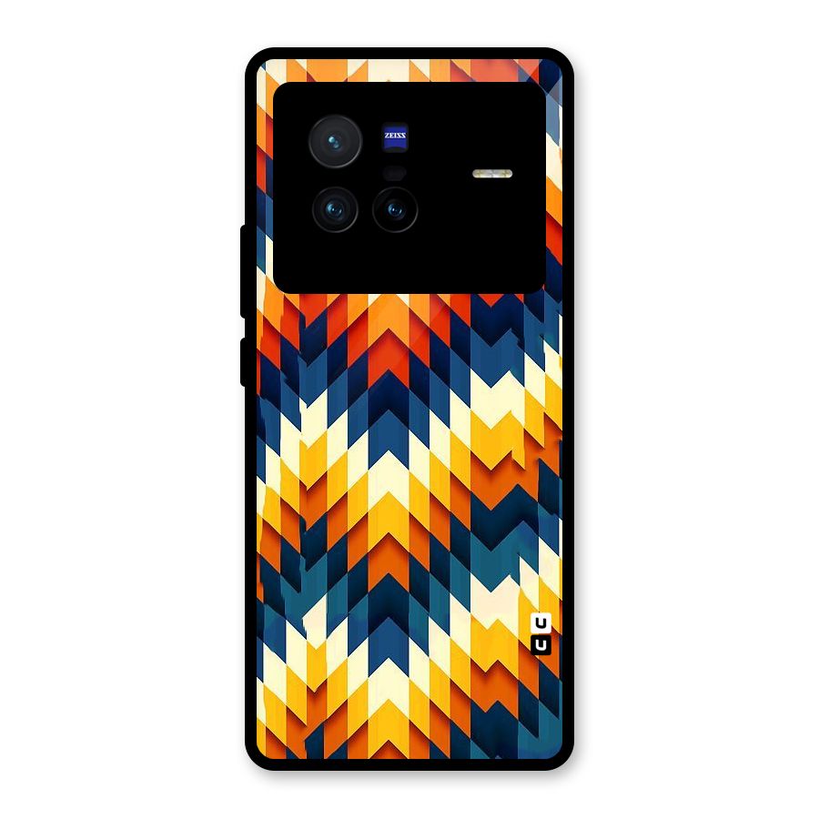Delightful Design Glass Back Case for Vivo X80