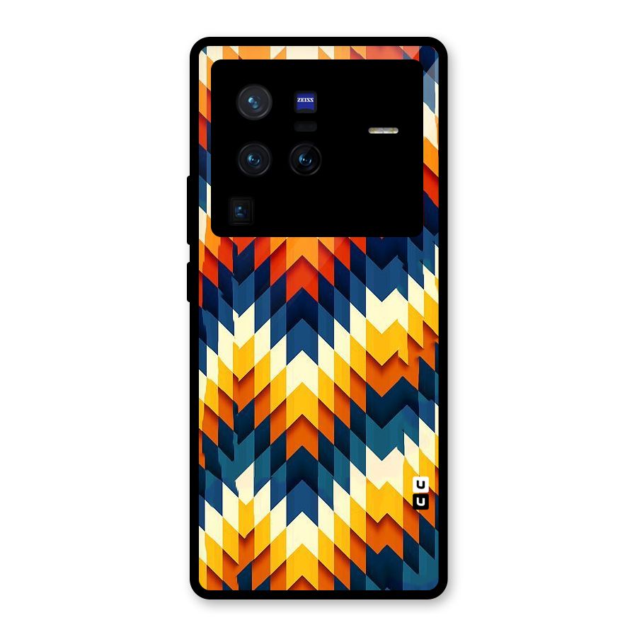 Delightful Design Glass Back Case for Vivo X80 Pro