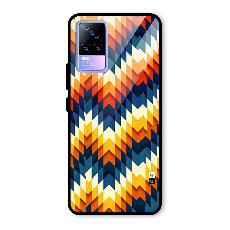 Delightful Design Glass Back Case for Vivo Y73