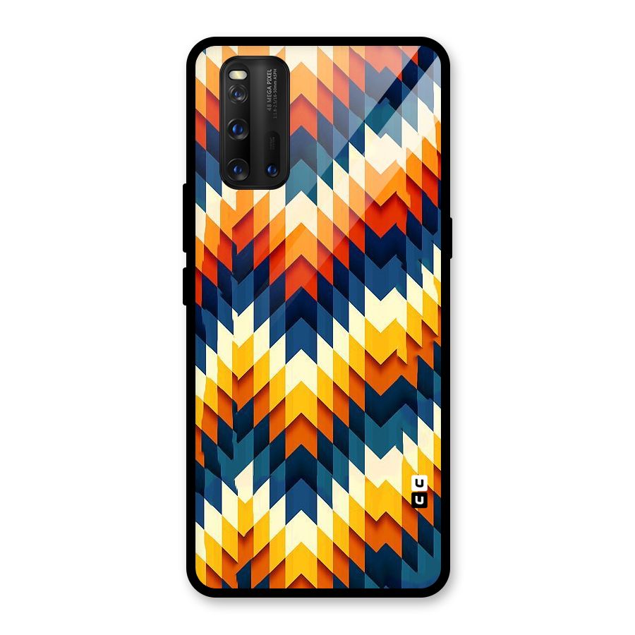 Delightful Design Glass Back Case for Vivo iQOO 3