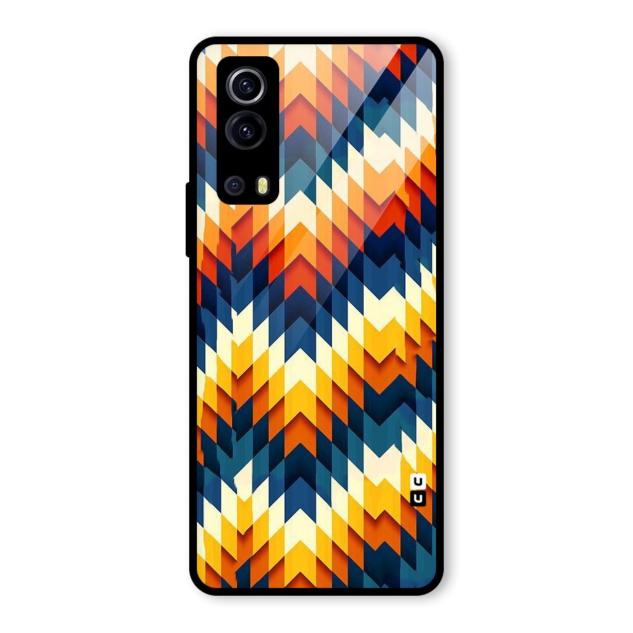 Delightful Design Glass Back Case for Vivo iQOO Z3