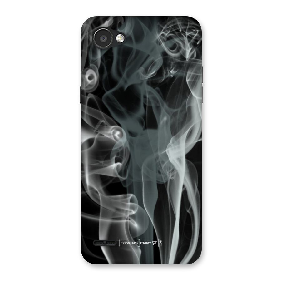 Dense Smoke Back Case for LG Q6
