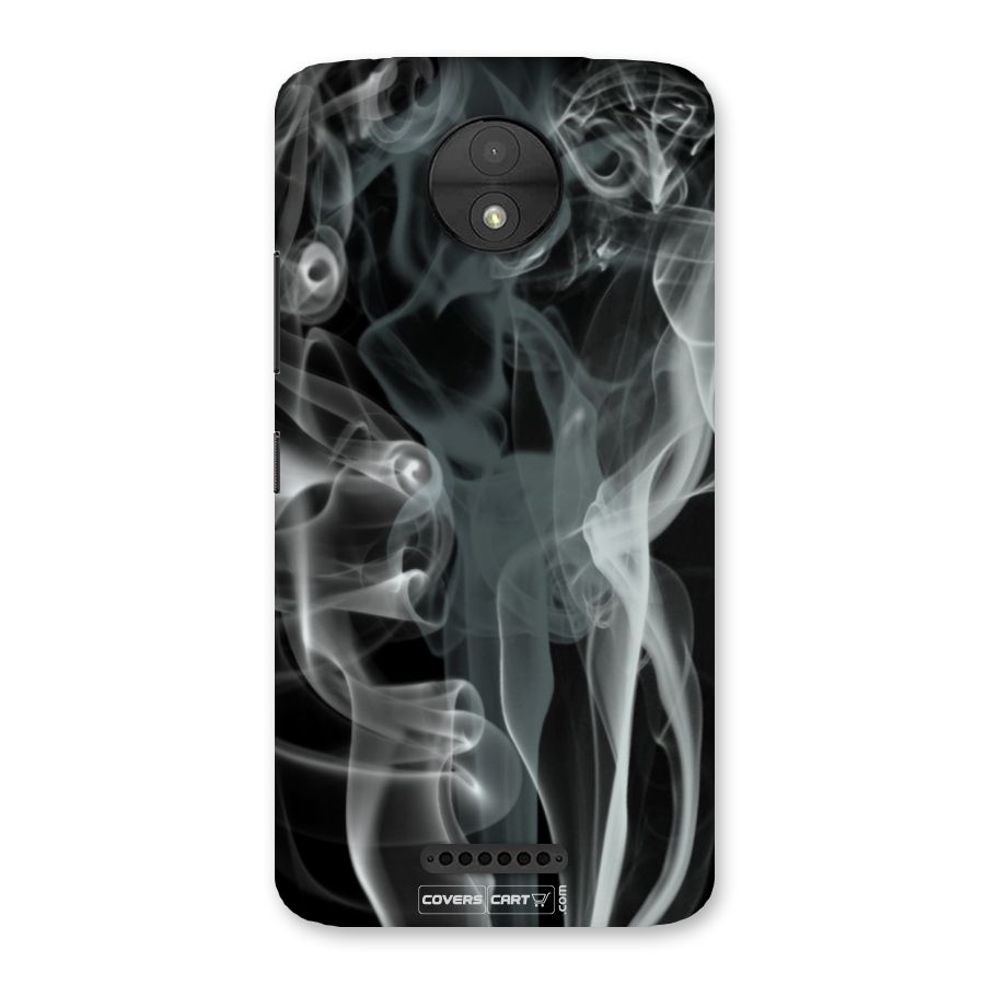 Dense Smoke Back Case for Moto C