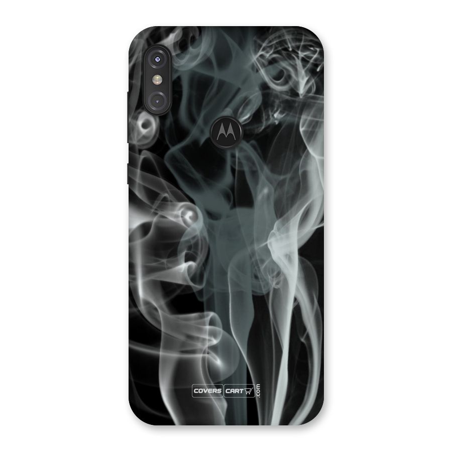 Dense Smoke Back Case for Motorola One Power