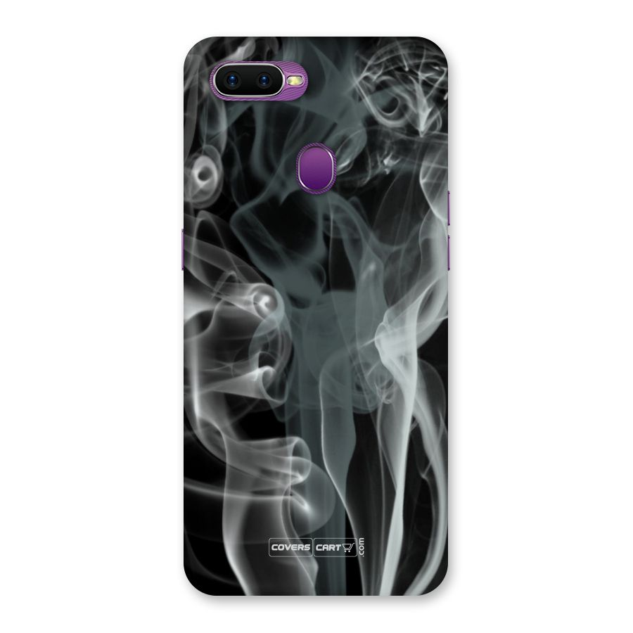 Dense Smoke Back Case for Oppo F9