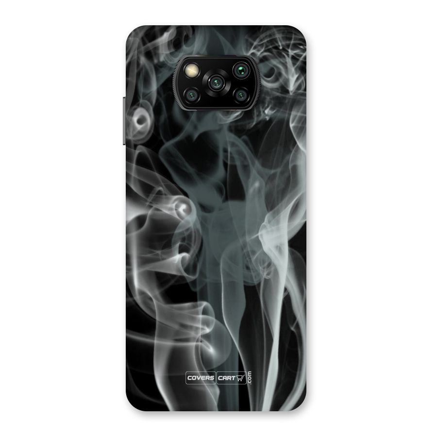 Dense Smoke Back Case for Poco X3