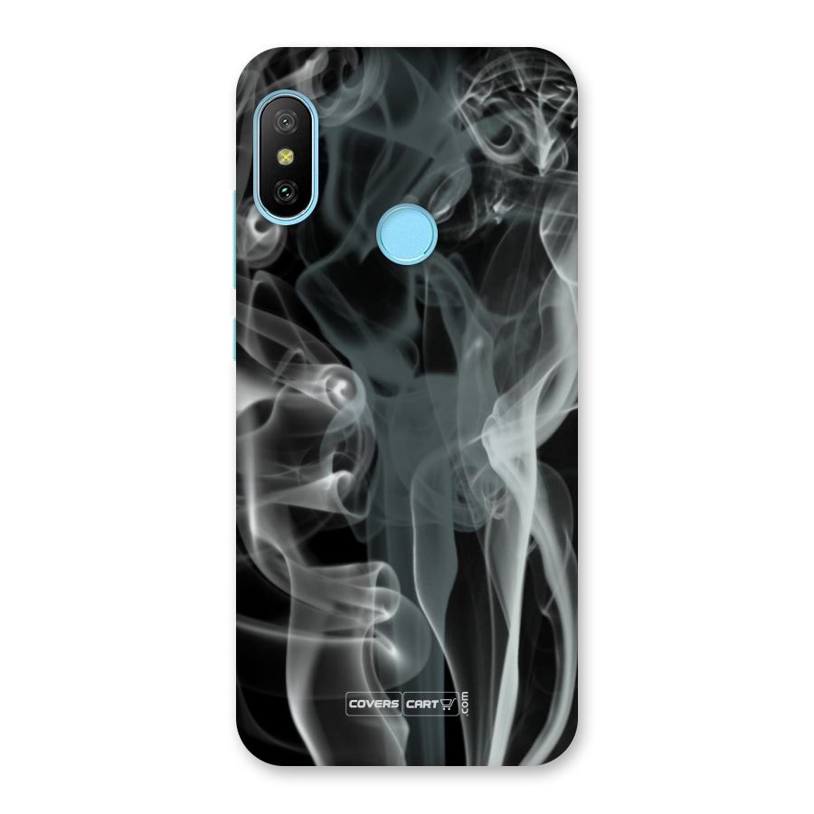 Dense Smoke Back Case for Redmi 6 Pro