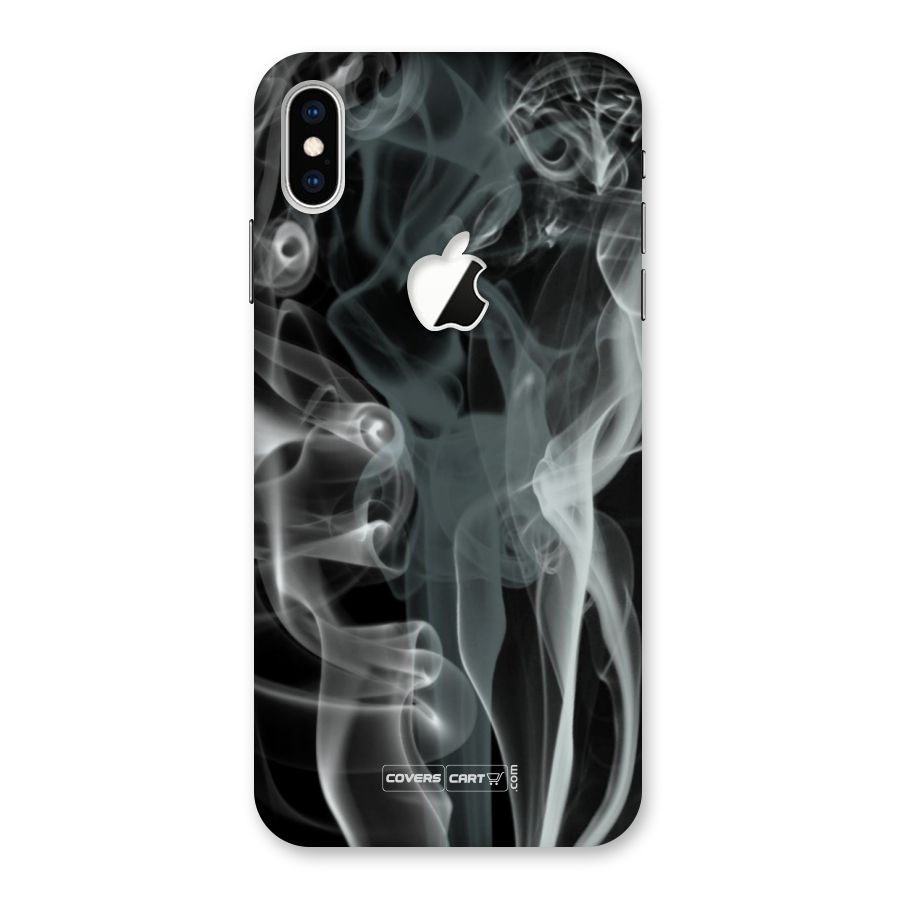 Dense Smoke Back Case for iPhone XS Max Apple Cut