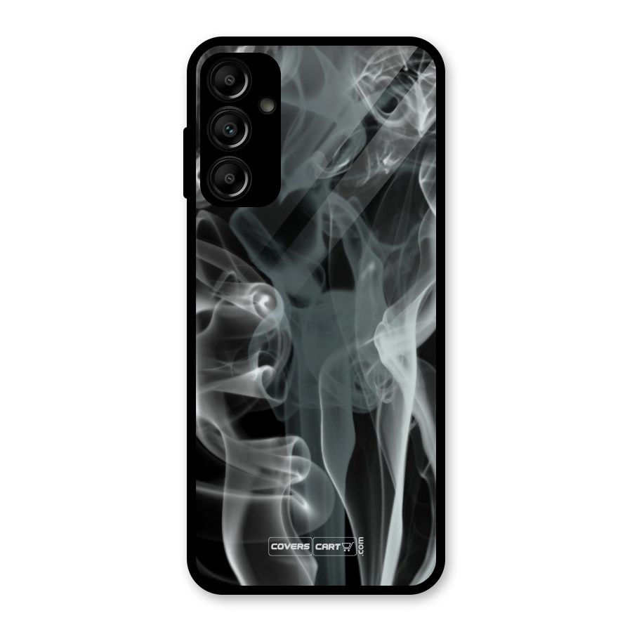 Dense Smoke Glass Back Case for Galaxy A14 5G