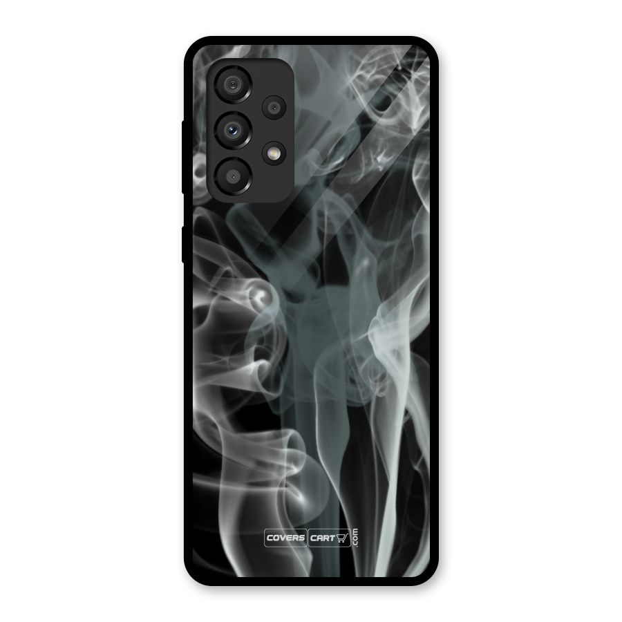 Dense Smoke Glass Back Case for Galaxy A33 5G