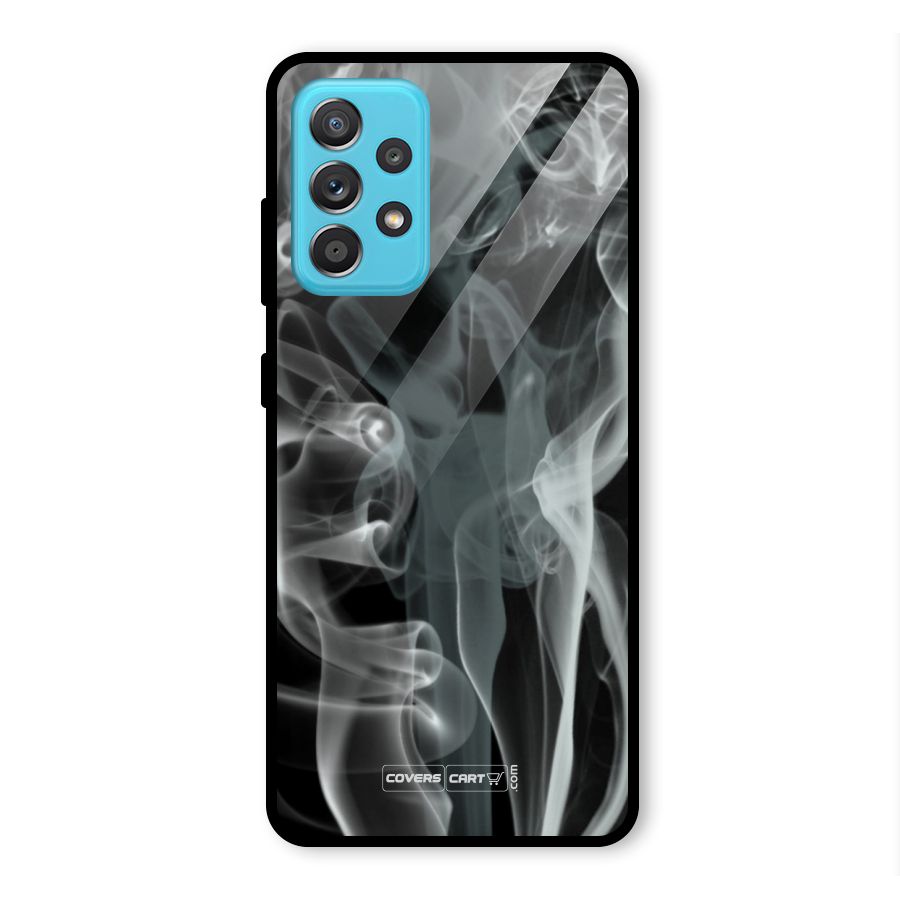Dense Smoke Glass Back Case for Galaxy A52
