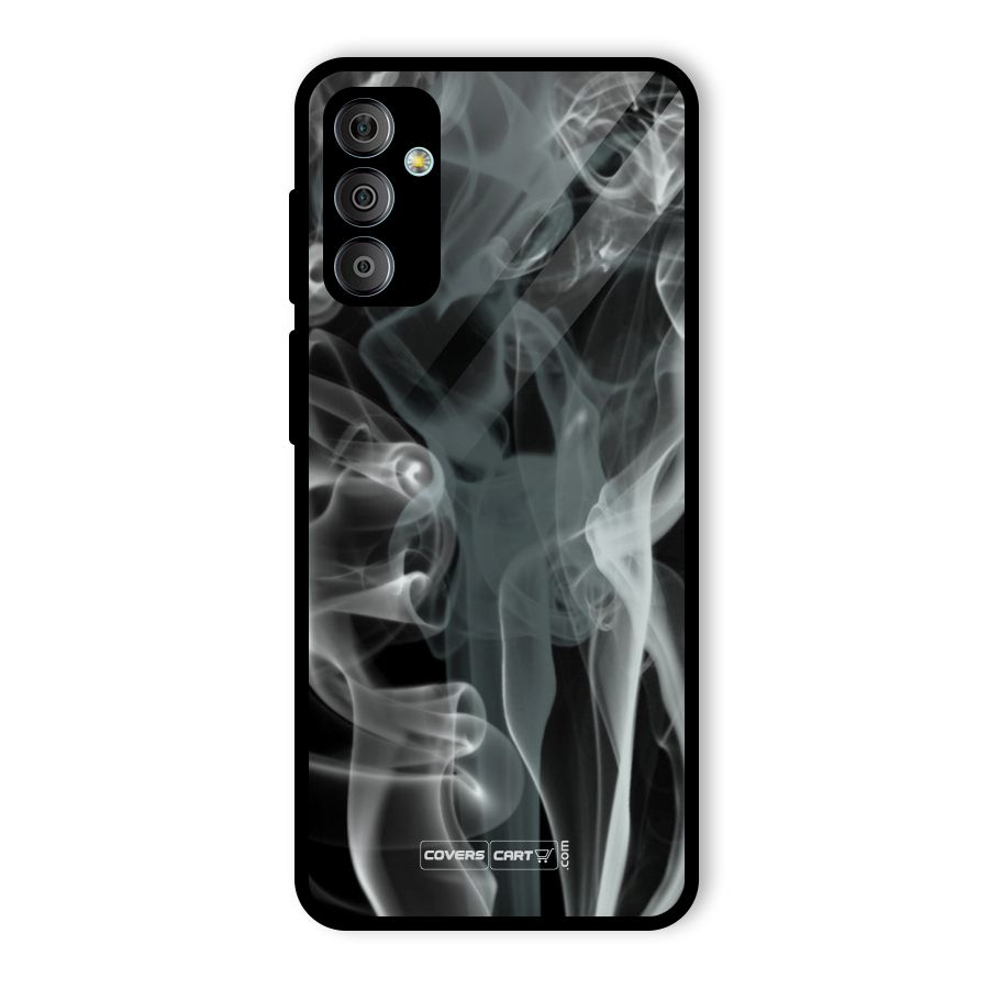 Dense Smoke Glass Back Case for Galaxy F23