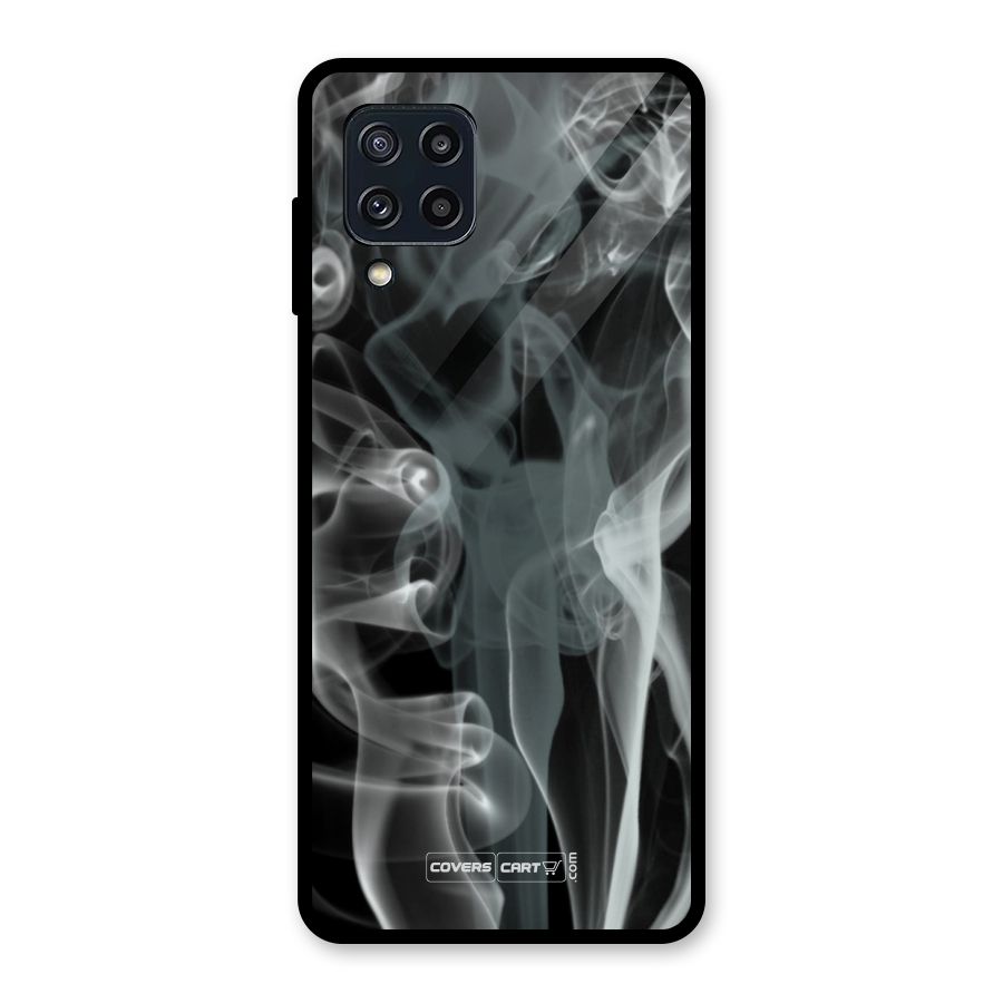 Dense Smoke Glass Back Case for Galaxy M32