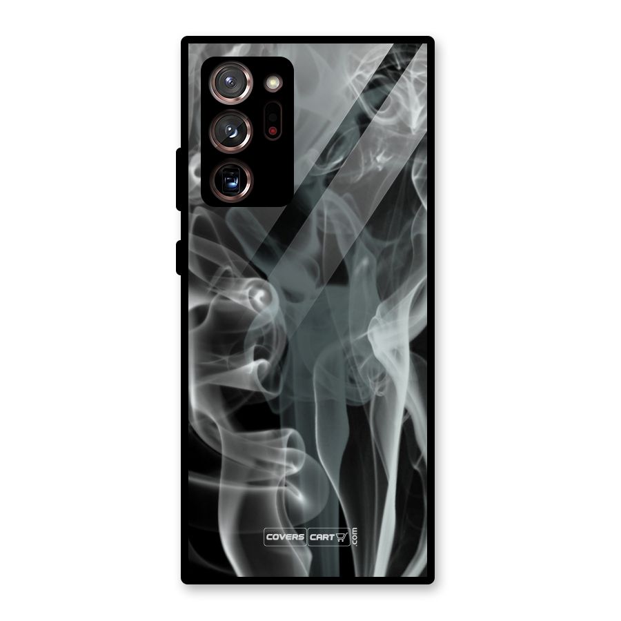 Dense Smoke Glass Back Case for Galaxy Note 20 Ultra