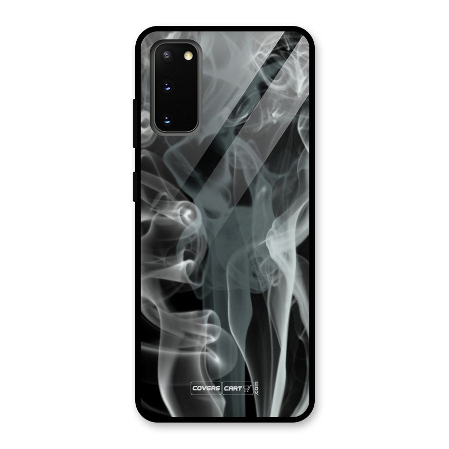 Dense Smoke Glass Back Case for Galaxy S20