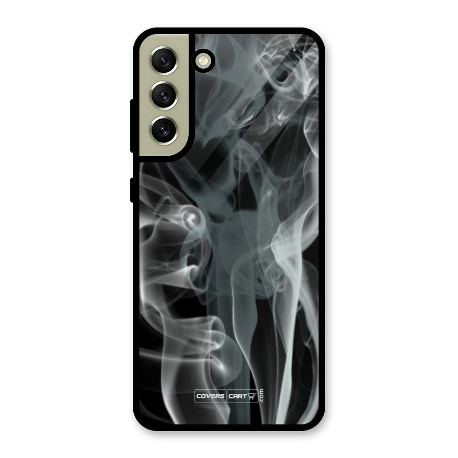 Dense Smoke Glass Back Case for Galaxy S21 FE 5G