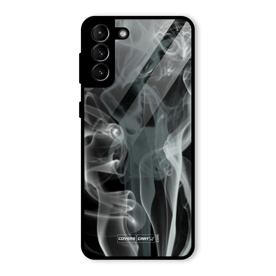 Dense Smoke Glass Back Case for Galaxy S21 Plus