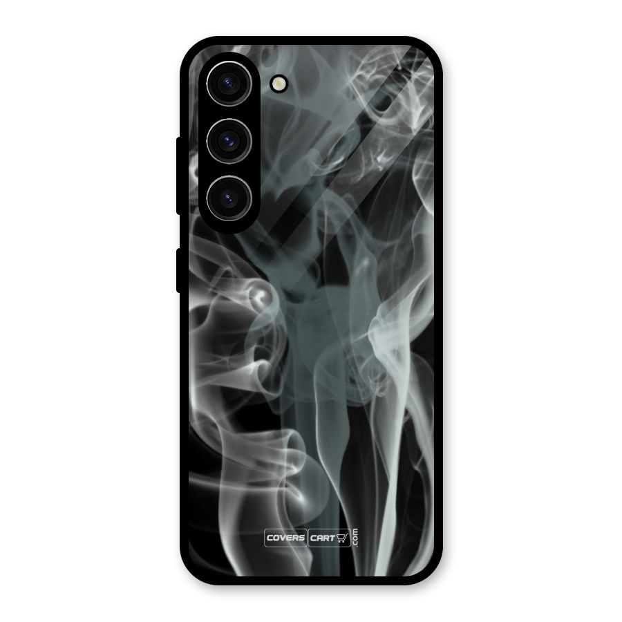 Dense Smoke Glass Back Case for Galaxy S23