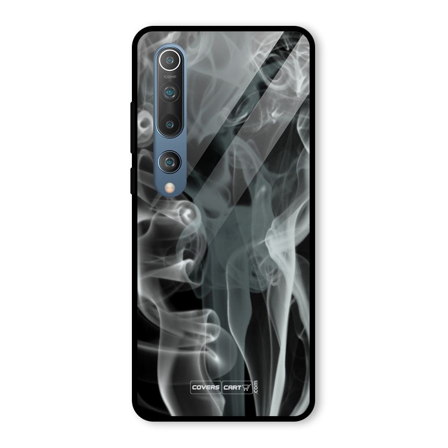 Dense Smoke Glass Back Case for Mi 10