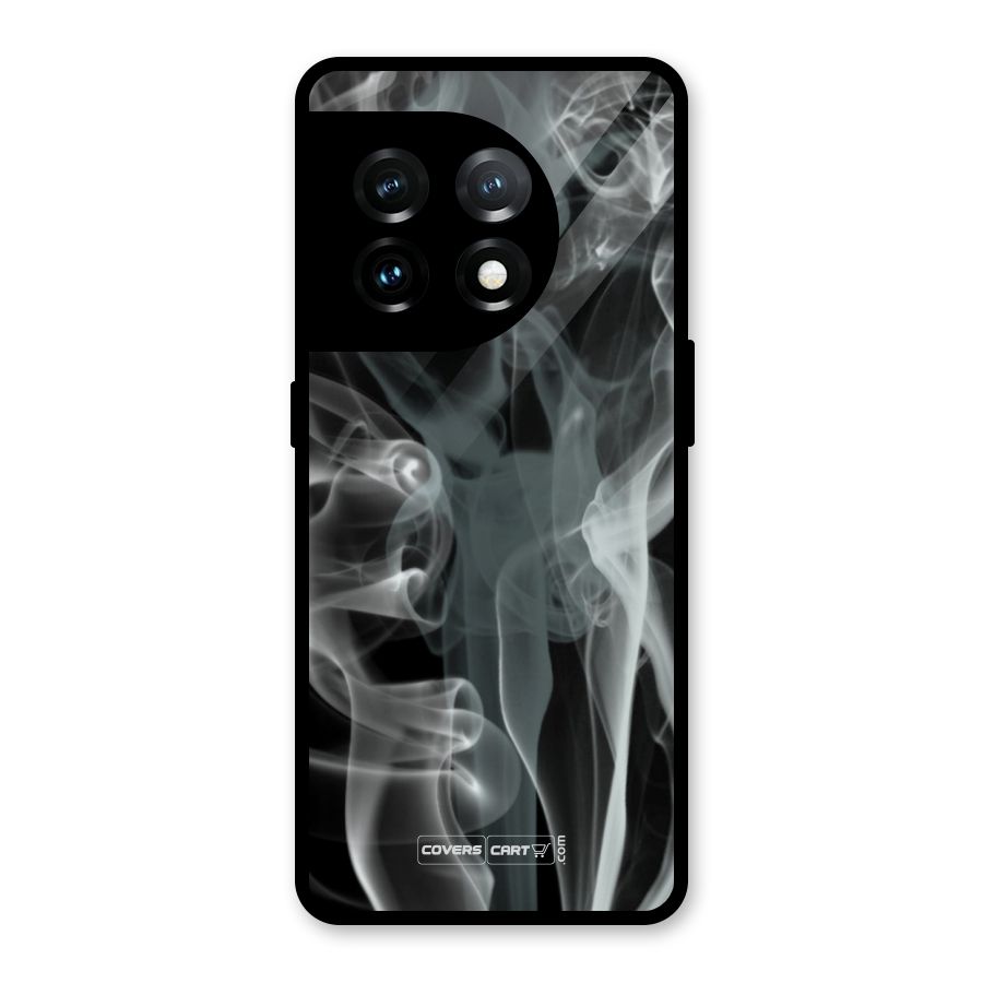 Dense Smoke Glass Back Case for OnePlus 11