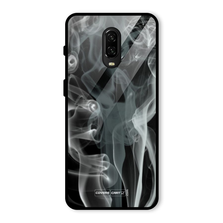 Dense Smoke Glass Back Case for OnePlus 6T