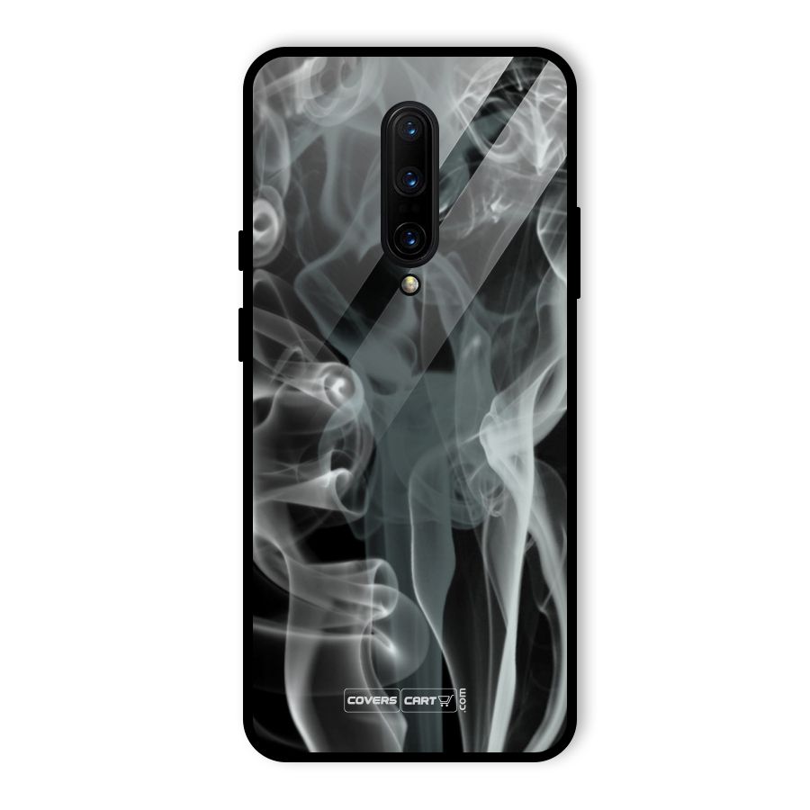 Dense Smoke Glass Back Case for OnePlus 7 Pro