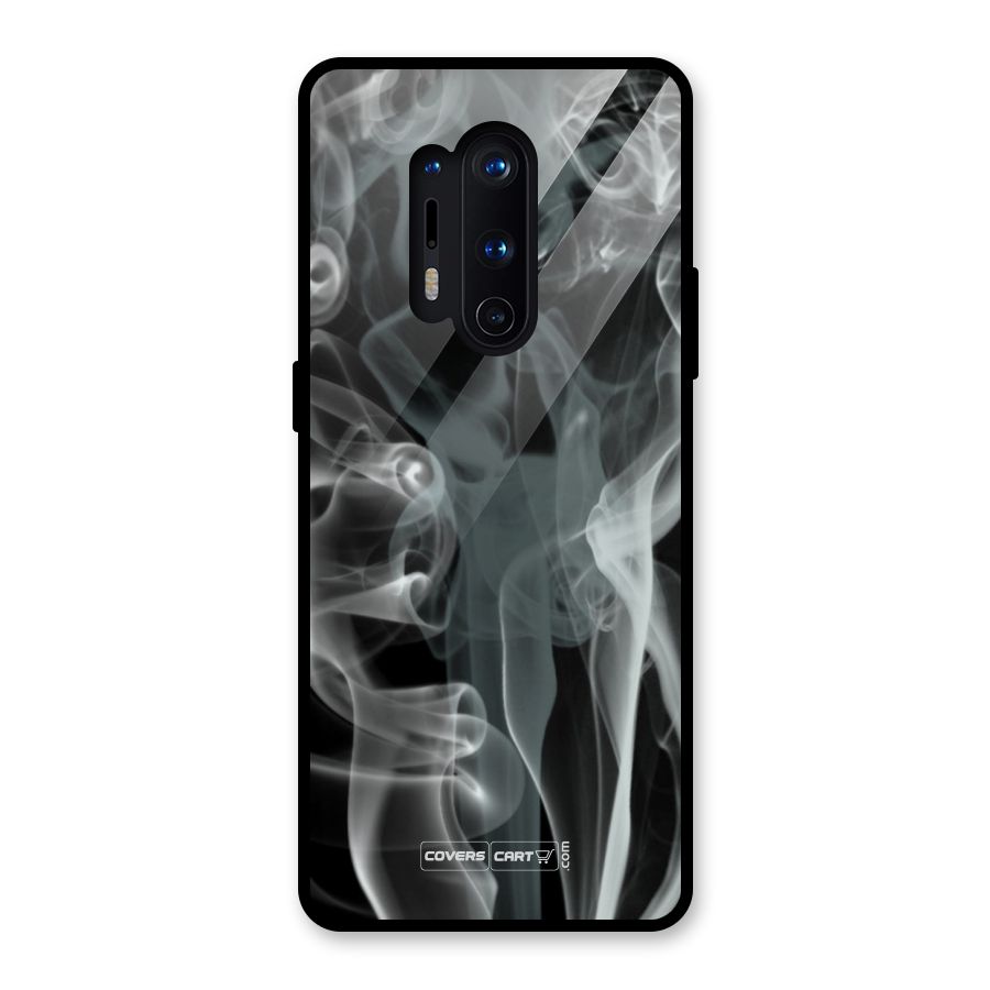 Dense Smoke Glass Back Case for OnePlus 8 Pro