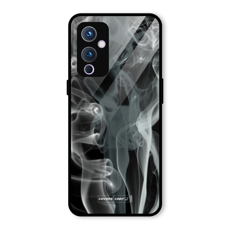 Dense Smoke Glass Back Case for OnePlus 9
