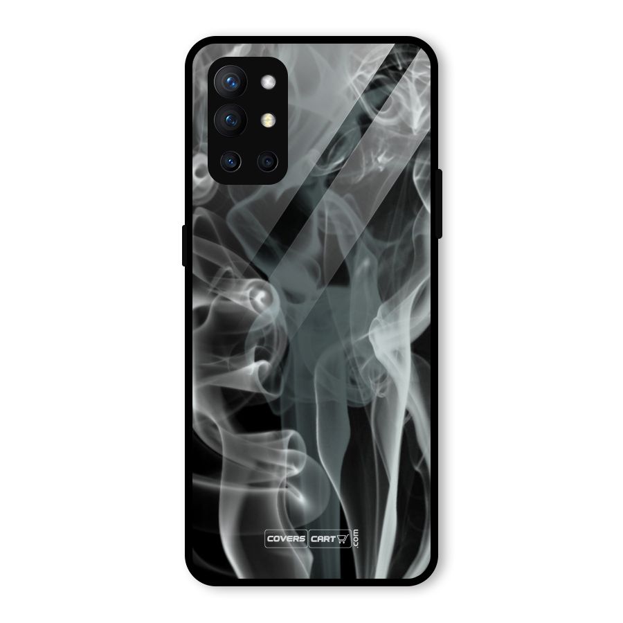 Dense Smoke Glass Back Case for OnePlus 9R