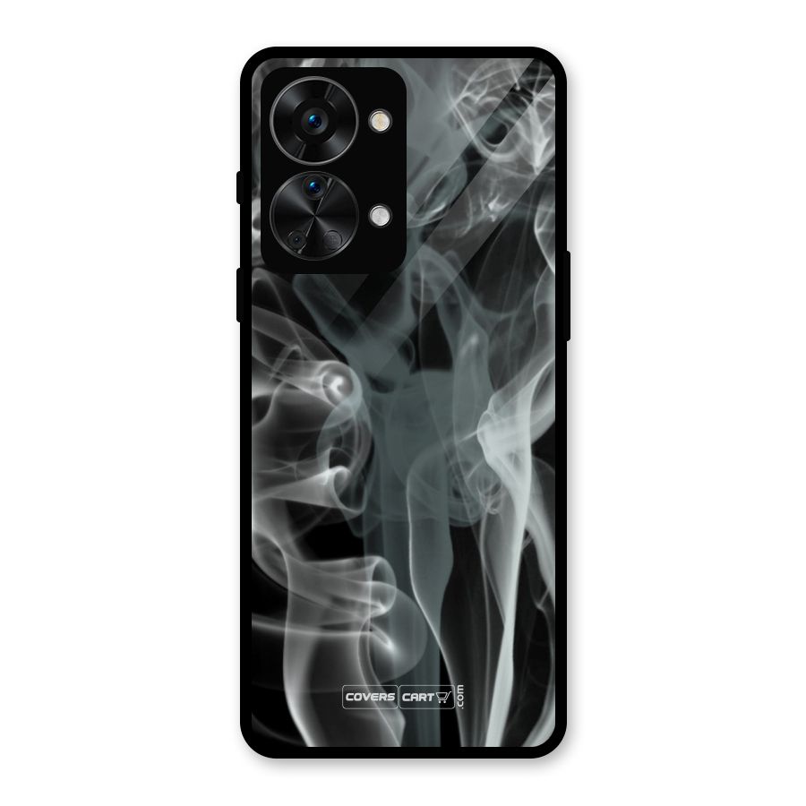 Dense Smoke Glass Back Case for OnePlus Nord 2T