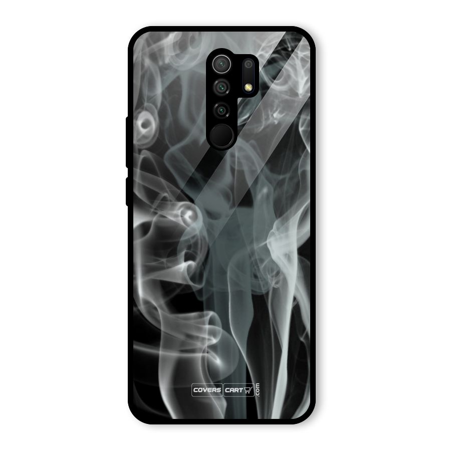 Dense Smoke Glass Back Case for Poco M2