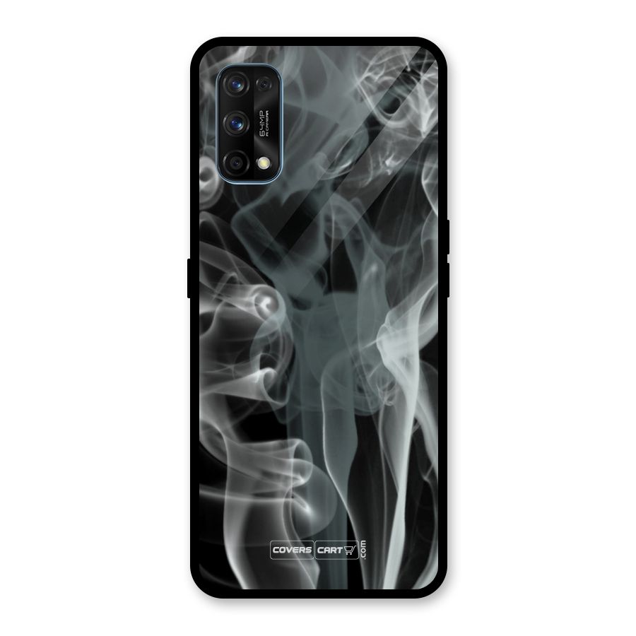 Dense Smoke Glass Back Case for Realme 7 Pro